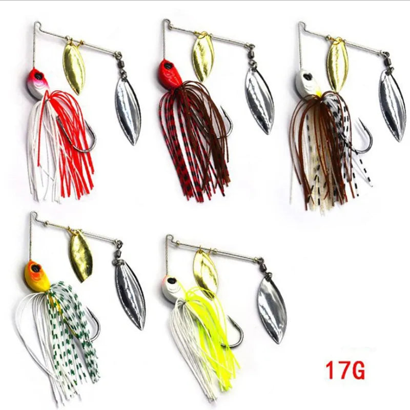 1pcs Fishing Lure 12/17g Lures Spinners Spoon Bait