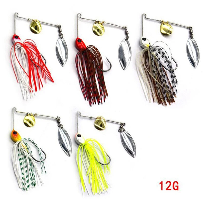 1pcs Fishing Lure 12/17g Lures Spinners Spoon Bait