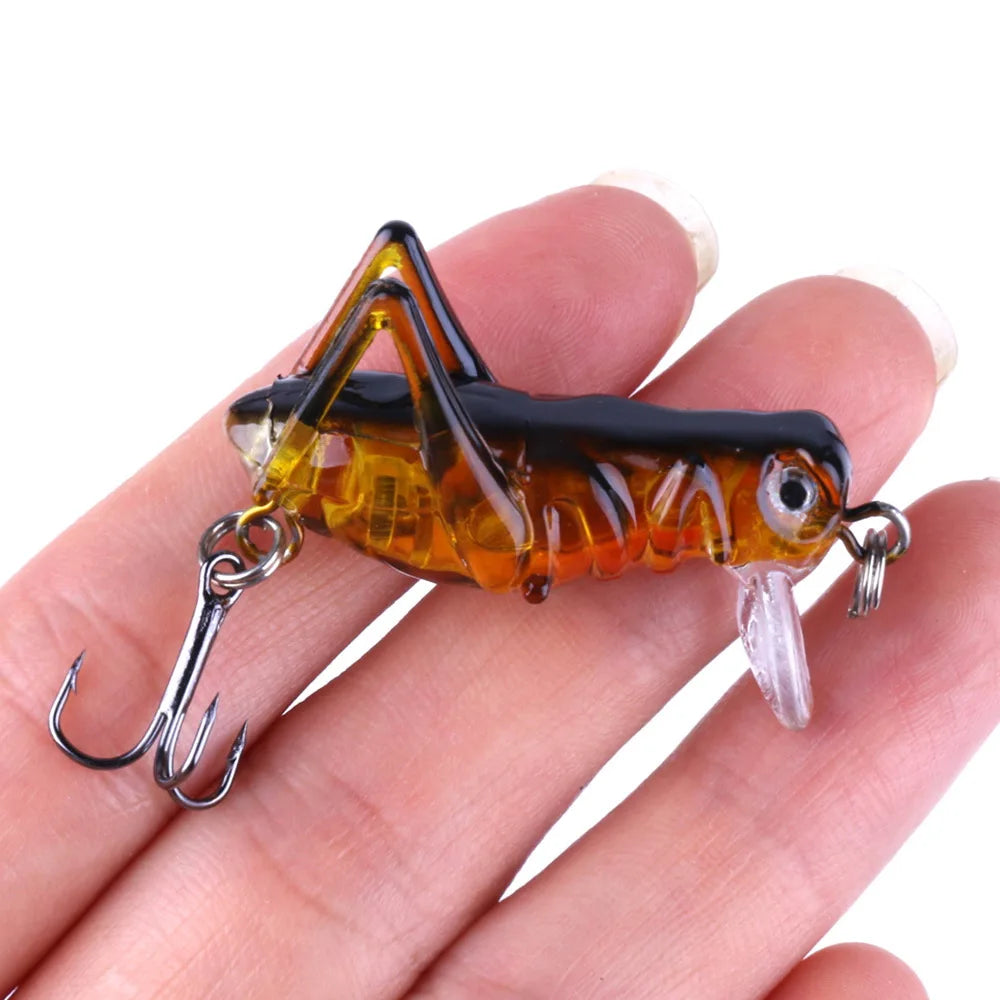 Fishing Lure 35mm 3g Grasshopper Insect Bait Flying Lure Hard Bait