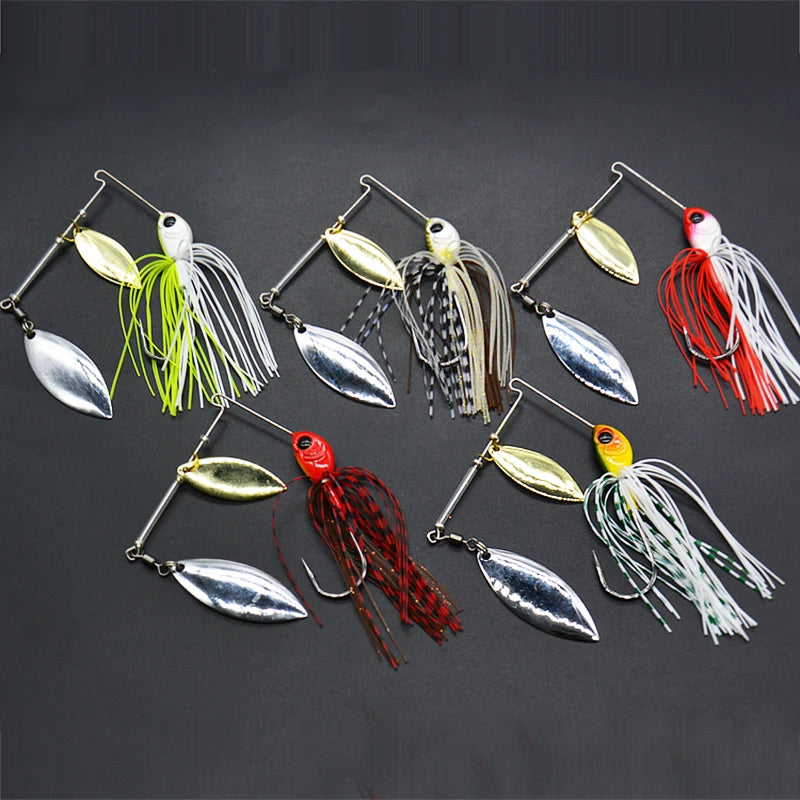 1pcs Fishing Lure 12/17g Lures Spinners Spoon Bait