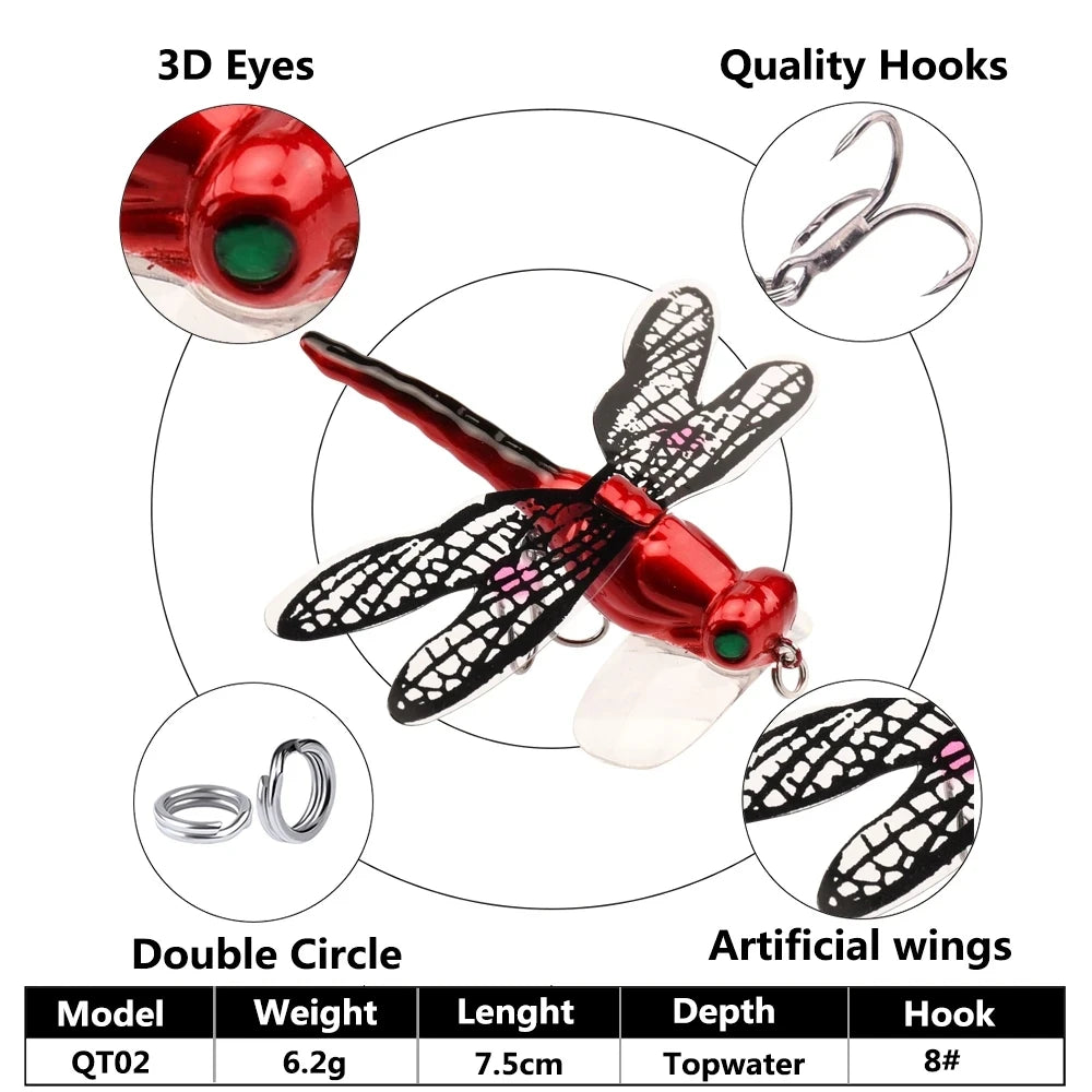 Topwater Dragonfly 6.2g 75mm T